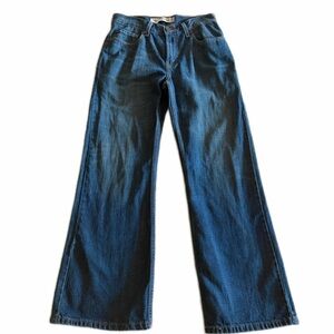 Levi’s 527 Dark Blue Bootcut Jeans – Size 14 Regular – Chic & Stylish